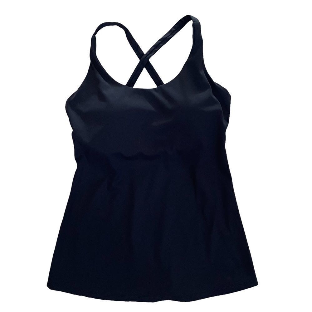 Savvi ~ Black Kuma Racerback Tank ~ size S